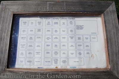 garden's menu