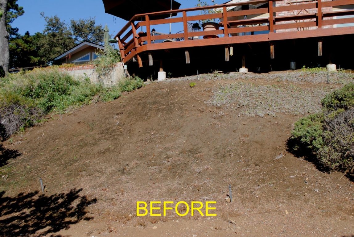 gardening on slopes